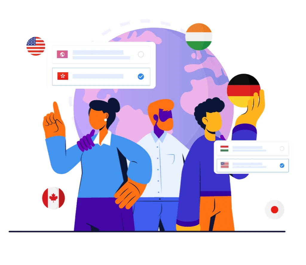 快连全球网络与线路连接展示
